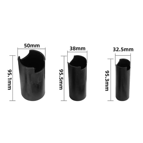 Pro Universal Blind Hole Internal Bearing Heavy Duty Complete Puller Kit With Secure Snap Fastener Lock So You Never Drop Parts While Yanking Wheel Hub Motors Out Of Cars Motorcycles E Bikes For Your Home Or Shop Work Without The Hassle, three black sizes 50mm 38mm 32.5mm