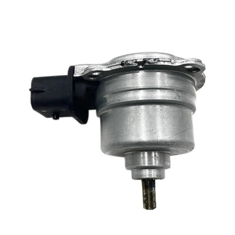 Side view of Power Shift Clutch Actuator For 7DCT330 Automatic Transmission 8486550 with metal casing and connector