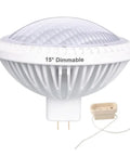 LED PAR64 Bulb Replaces 500W Halogen With 40W Output, 15 Degree Beam, Dimmable Warm White 2700K To 3000K, 120V GX16D Retrofit Lighting
