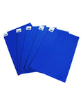 Heavy Duty Tacky Rolls To Knock Grit Off Shoes And Gear Before You Head Into The Cleanroom Or Warehouse Keeps Work Zones Spotless Zero Sweat Guaranteed For Busy Crews, blue adhesive sheets stacked.