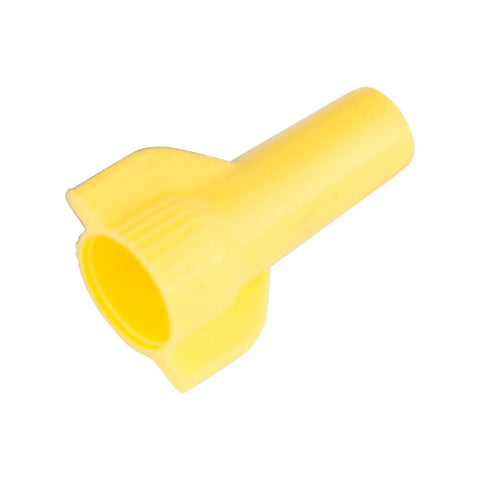 WireGard Twist On Wire Connector 500 Pack Yellow Color Coded Copper To Copper Wire Connectors Durable And Easy Splices