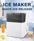 Savage Cooling 1.4L Countertop Nugget Ice Maker features quick ice release, compact design for easy portability in kitchen and bar.