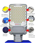 Top Shelf Solar Street Light Featuring Slick Remote And Rock Solid Pole Mounts Delivers Blazing Wide Angle Glow with clear LED details.