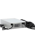 Bulletproof Mini 12V Ups Battery Backup Keeps Outdoor Cameras Routers And Led Strips Rock Solid During Blackouts With A Dependable 3600 Mah Reserve And Smooth One Point Five Amps Output Us Plugged In Ready, compact metal casing with visible display.
