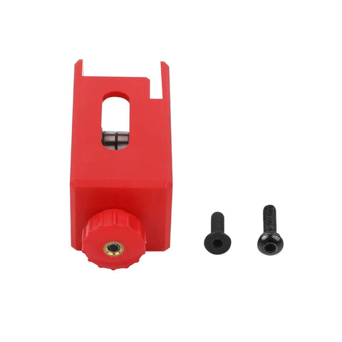 Red component of X Axis And Y Axis Timing Belts Tensioner Kit For 3D Printer Upgrades Max Neo Compatible with screws