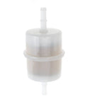 White cylindrical fuel filter for Kawasaki EFI engines 49019 0031 490190031, drop-in replacement for power equipment, pack of 4