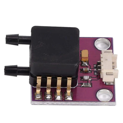 Close-up of a Pressure Sensor Board MPXV7002DP Transducer For Microcontroller Projects DIY Friendly High Sensitivity Piezoresistive Sensor Module