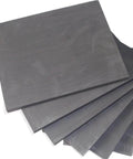 Beefy Heavy Duty Graphite Plate 100mm x 50mm x 10mm High Temperature Conductive Block For Industrial Electrolytic Use