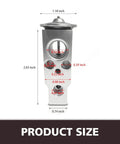 Car AC Expansion Valve Metal Valve For Automotive Air Conditioning System Universal Fit Dimensions Diagram