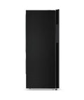 16.4 Cu Ft Convertible Refrigerator And Upright Freezer Energy Star Certified Auto Defrost Reversible Door Adjustable Glass Shelves Black Finish side view