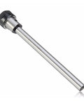 Heavy Duty CNC Straight Shank Extension Rod 8mm for Milling Machines Lathes, featuring a hardened steel construction with a black collet.