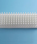 Heavy Duty Fiberglass Reinforced Plastic Test Tube Rack 102 Well Drying Stand Autoclavable White Benchtop Organizer top view