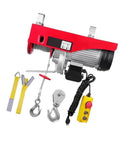 Ultra Heavy Duty Electric Hoist For Shop Use Supports Up To 800 Kilo Load With Wired And Wireless Remote Control, showing lifting equipment and accessories.