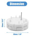 Ditch The Broken Dash Gauges With These Tough X27 589 Stepper Motors To Fix Speedometer And Tachometer Cluster Issues On Your Trusty Ride 4 Piece Replacement Set, showcasing compact 30mm x 13mm white stepper motor.
