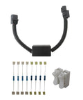 VCM Muzzler Harness Disable Kit For Honda And Acura 2013 And Up, cabling and components, includes resistors and connectors