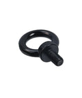 Workhorse M10 Shoulder Lifting Eye Bolts 10 Pack Stainless Steel Machinery Hardware Heavy Duty black coated with clear threads.