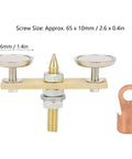 Heavy Duty Welding Magnet Head With Super Strong Suction Power Perfect For Secure Grounding Fixture Setup On Any Angle During Mechanical Maintenance Jobs Featuring Durable Brass Build And Insulation Board Plus 36mm Disk Diameter For Maximum Grip Every, showing a brass and metal magnetic fixture with a 36mm disc.