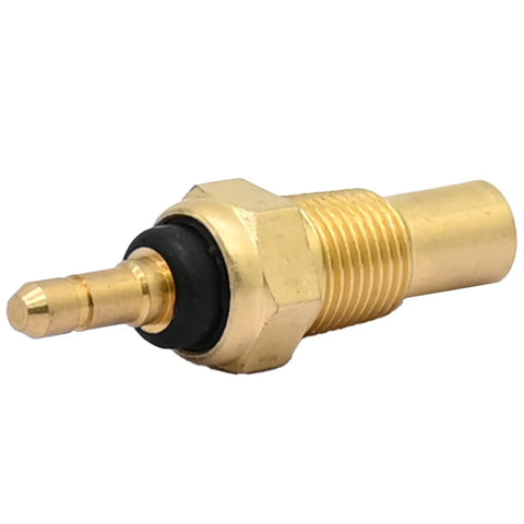 Precision Engine Coolant Temperature Sensor Replacement Fits Honda Civic Accord Acura Cl close-up view of brass sensor with rubber seal.