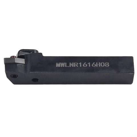 Heavy Duty Lathe Turning Tool With New Bracket For Precision Turning Includes 10 Carbide Inserts WNMG432 And WNMG080408, carbon steel, 16mm shank.