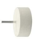 Heavy Duty Compressed Wool Felt Polishing Wheel Made For Cerium Oxide Glass Buffing And Optics Polish With A Tough As Nails Grip 75mm wide