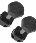 Heavy Duty Rubber Bumper Stop Kit Pair For Ford F250 Expedition Navigator Super Duty And Lincoln Front Bumper Replacement Set To Keep Your Ride Solid And Secure, black rubber pair