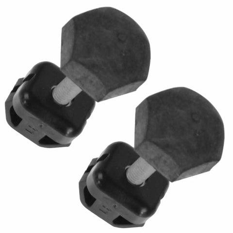 Heavy Duty Rubber Bumper Stop Kit Pair For Ford F250 Expedition Navigator Super Duty And Lincoln Front Bumper Replacement Set To Keep Your Ride Solid And Secure, black rubber pair