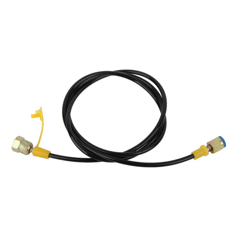 Compact 1.5m Hydraulic Pressure Test Hose For Hydraulic Systems 630 Bar Capacity Heavy Duty Nylon And Aramid Fiber
