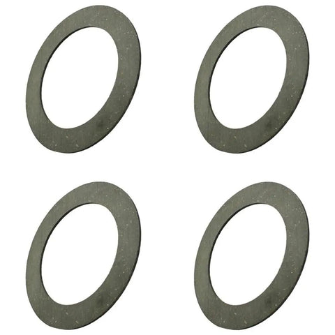 Four Friction Disc Clutch Linings Set For Rotary Cutter Fits 1008 1408 1418 Models With Six Point Five Inch Outer Diameter And Four