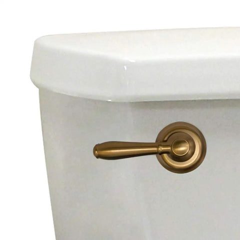 StrongARM Metal Toilet Tank Lever Universal Fit For Front Angled Side Left And Right Mount Toilets Brushed Bronze Finish