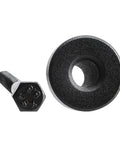 Spacer Replacement Barn Door Hardware Kit With 1-3/8 Inch Spacers And Screws And Lag Bolts For Flat Track Rolling Roller Assemblies