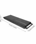 Antistatic PCB Holder Set Of 3 Pieces For Safe Electronic Assembly, ESD Safe Circuit Board Storage Rack, Easy Install Slot Design