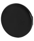 Illusionary faceplate of Brass Bath Waste And Overflow Assembly With Tip Toe Drain Plug Matte Black 22 Inch 17 Gauge Tubing ADA Compliant