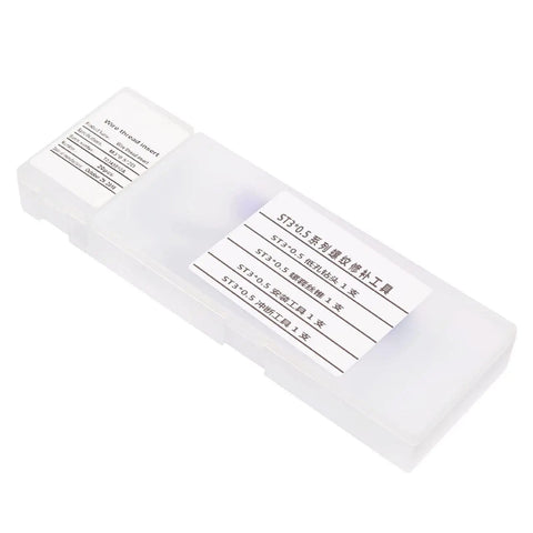 Engine Block Thread Repair Insert Kit M3 Thread for Steel Cast Iron and Aluminum in clear packaging box