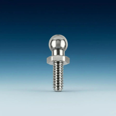Miniature Vehicle Ball Head Screw Kit M1 Shoulder Bolts Set for RC Cars and Models Machined Metal Finish Dope for Maintenance DIY Builds Model Crafting and Hobby Projects, M1.4 metal ball head screw