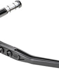 Heavy Duty Left Clutch Lever Guard Crafted From Real Carbon Fiber With A Slick Black Finish, detailed view of the guard.