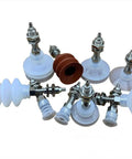 Heavy Duty Vacuum Suction Cup Industrial Grade with 20 millimeter adsorption diameter and 3 layer rubber shown in various orientations