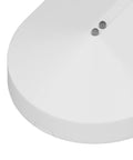 Close-up of Real Deal High Sensitivity Glass Break Detector For Home Security Systems adjustable digital impact sensor white chassis.