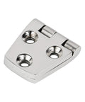Six Hole 316 Stainless Steel Back Polished Casting Hinge For Boat Cabin Door And Flush Door Replacement 76x38mm angle view
