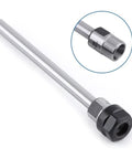 Heavy Duty Collet Extension Bar 8Mm Cylindrical Shank ER11 Mount showing a cylindrical high hardness steel design for precision tasks.