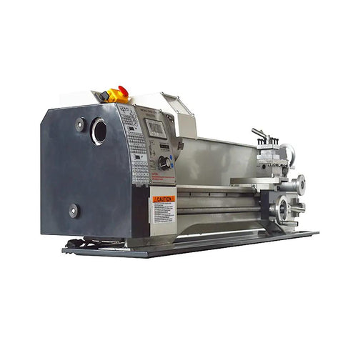 LGXEnzhuo WM210V Mini Metal Lathe 8 Inch Capacity brushless motor precision benchtop tool for aluminum and wood projects.