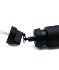 Heavy Duty Ignition Starter Switch For Cape Generator 6500 6700 427 186F And AGT 5K 7X Mini Excavators with key and black housing