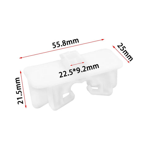 Ford Headlight Retaining Clip 2 Pack Durable Lower Headlamp Clip Bracket Replacement For Fiesta KA EcoSport Precise Fit