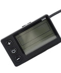 Electric LCD Display For E Bikes And Scooters 22.2mm Handlebar Fit, S866 style screen with visible buttons and display, close-up view.