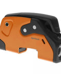 Spinlock XTR rope clutch, orange and black handheld sailing rope tensioner