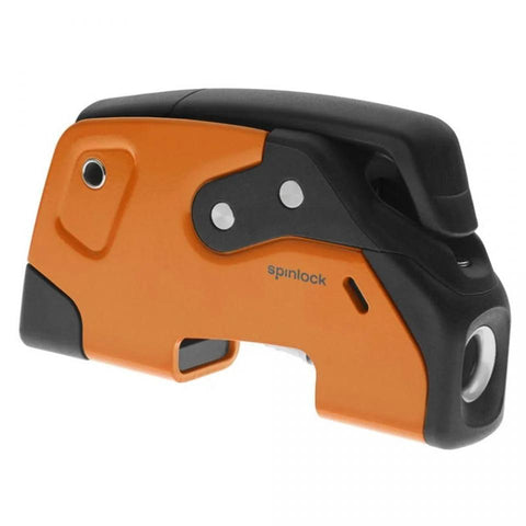 Spinlock XTR rope clutch, orange and black handheld sailing rope tensioner