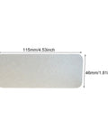 Five Piece Microwave Waveguide Cover Replacement Set, plug and play, easy to install, durable mica plate, 11.5x4.6 cm, Style C.