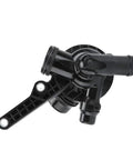 Heavy Duty Thermostat Housing Assembly For Bmw 1 3 5 Series Engine Coolant Controller, durable black plastic part for reliable performance.
