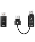 Ultra Low Latency Wireless MIDI Transmission System With USB Bluetooth for Mac iOS Windows 5 Pin DIN interface connectors