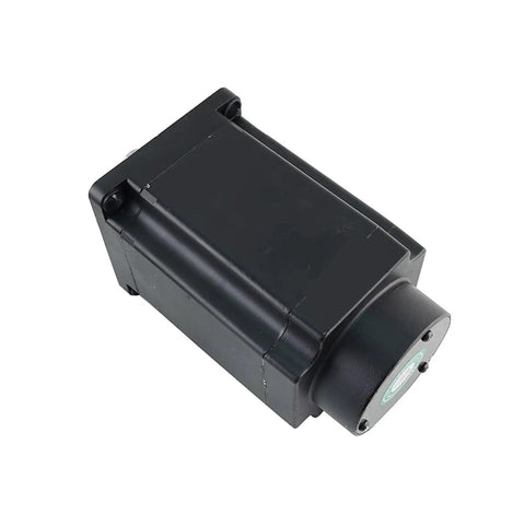 Heavy Duty Nema43 Stepper Motor Featuring Six Amp Draw And Rock Solid Sixteen Newton Meter Torque for CNC projects.