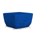 Heavy Duty Fire Pit Cover For Outdoor Use 30In L X 30In W X 12In H Waterproof UV And Weather Resistant 18 Oz PVC Coated Polyester